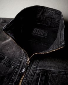 画像10: STUD'S スタッズ スリムフィット ストレッチデニムブルゾン　S1210 (10)