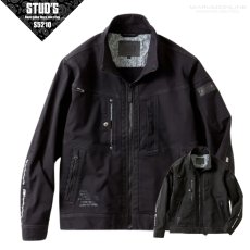 画像1: STUD'S スタッズ スリムフィット CORDURA NYCO 縦横ストレッチブルゾン S5210 (1)