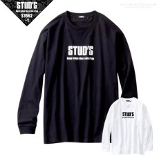 画像1: STUD'S スタッズ 長袖Tシャツ S1562-1 (綿100%) (1)