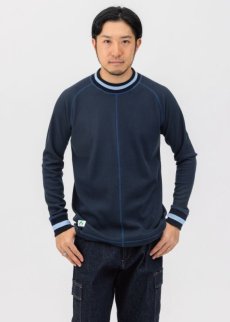 画像2: BEAMS DESIGN（ビームス デザイン）秋冬コレクション 長袖Tシャツ 4605-62トップス 作業服 作業着 (2)