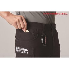 画像7: バートル BURTLE 497 ショートカーゴパンツ 4WAYストレッチニット 吸汗速乾 通気性 伸縮性 ストレッチ 作業着 ハーフパンツ 作業ズボン (7)