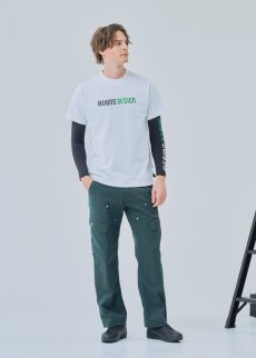 画像2: BEAMS DESIGN（ビームス デザイン）春夏コレクション Tシャツ半袖 B4915-63 作業服 作業着 (2)