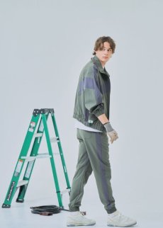 画像2: BEAMS DESIGN（ビームス デザイン）春夏コレクション トラックパンツ B7908-07  作業服 作業着 (2)