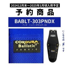 画像1: 予約販売 ニックス 腰道具 KNICKS BABLT-303PNDX チタンプレート入り EVA コーデュラ バリスティック生地  ペンチ ニッパー 3P 【青・ブルー】 (1)