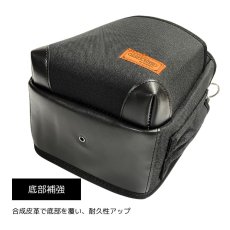 画像4: コーデュラ CORDURA 電工 2段 腰袋 超撥水加工 軽量 ハーネス対応 コヅチ CFC-12 (4)