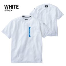 画像7: 作業ウェア PUMA 半袖Tシャツ プーマ ポリエステル100％ ストレッチ UVカット 作業服 作業着 PW-3023N (7)