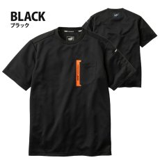 画像6: 作業ウェア PUMA 半袖Tシャツ プーマ ポリエステル100％ ストレッチ UVカット 作業服 作業着 PW-3023N (6)