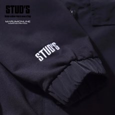 画像10: STUD'S スタッズ 異素材MIXハーフジップブルゾン S9510 (10)