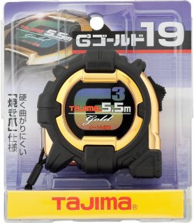 TAJIMA GOLD MAG 25 measuring tape 5.5m with magnets SFG3GLM25-55BL