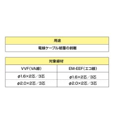 画像11: タジマ VAストリッパー セフ VA線ストリッパ ワイヤーストリッパ 電工 作業工具 (11)