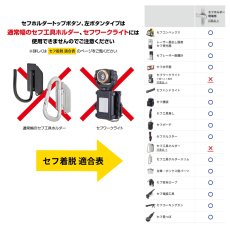 画像8: タジマ セフホルダー脚立用 クランプ式 金属 6連 脚立用クランプ取付けタイプ セフ置き場 SFS-MCHLD6 (8)