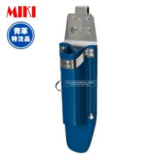 画像1: MIKI 三貴 ミキ 工具差し ツールホルダー プロ用 青革 ブルー 特注品 別注 ラチェットレンチ差し SPH-60-BU (1)