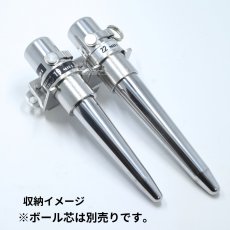 画像3: MIKI 三貴 ミキ 工具差し ツールホルダー プロ用 ボール芯 ホルダー ダブル（2本差し） 19mm・22mm用 SPH HBW (3)