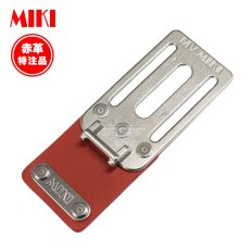 画像1: MIKI 三貴 ミキ 工具差し ツールホルダー プロ用 赤革 レッド 特注品 別注 SPHホルダー用ベルトキャッチャー ベルトループ SPH-MV-RE (1)