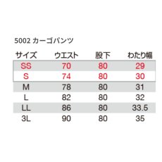 画像9: BURTLE バートル コーデュラ CORDURA クレイジーストレッチ 作業着 作業服 デニム 5001(ジャケット) 5002(カーゴパンツ) インディゴ【上下セット】 (9)