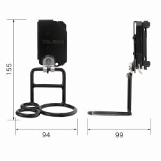 画像8: タジマ セフ着脱式工具ホルダースチール ハンマー 3穴ブラ SFKHI-H3M (8)