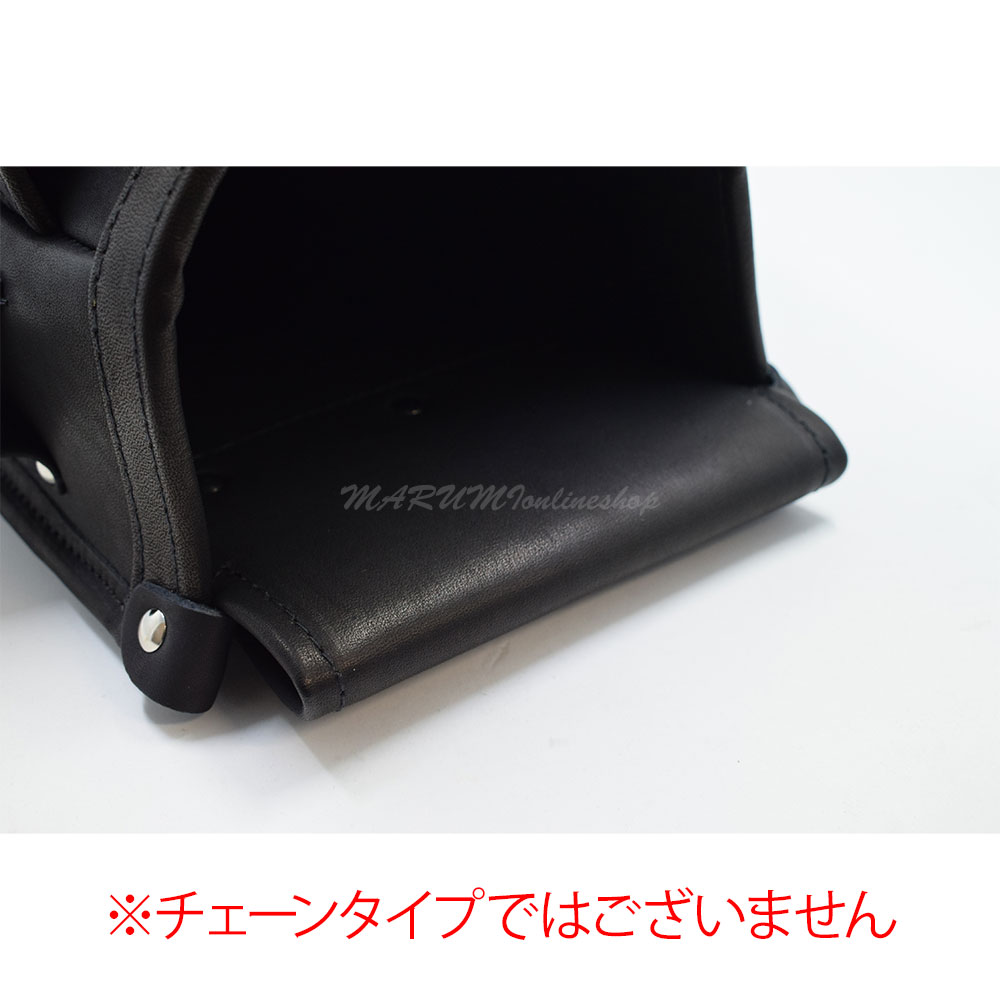 KNICKS】ニックス KB-301DDSP グローブ革 コンピ革 3段腰袋 レザー腰袋
